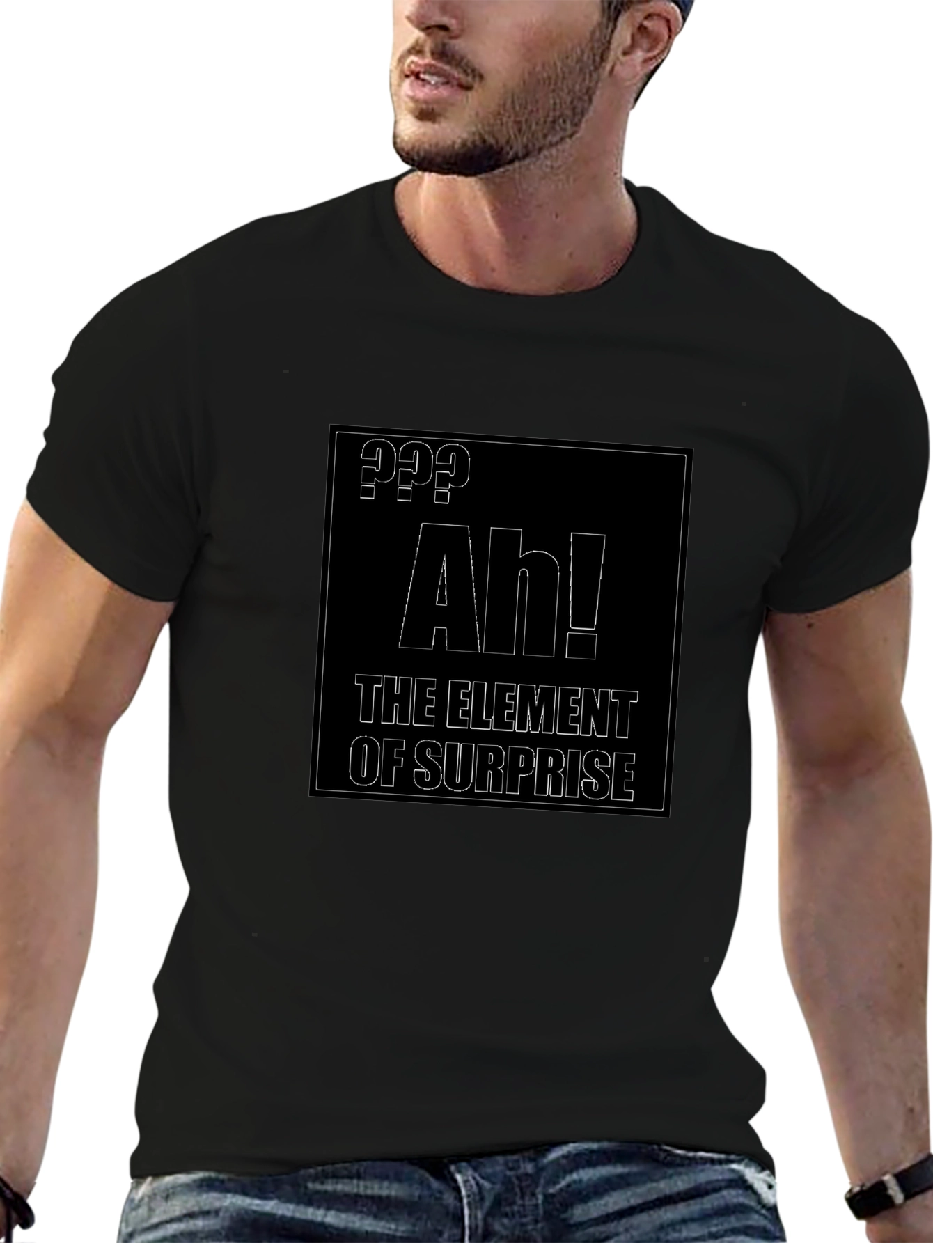 Element of Surprise T-Shirt - Funny Chemistry Joke Tee