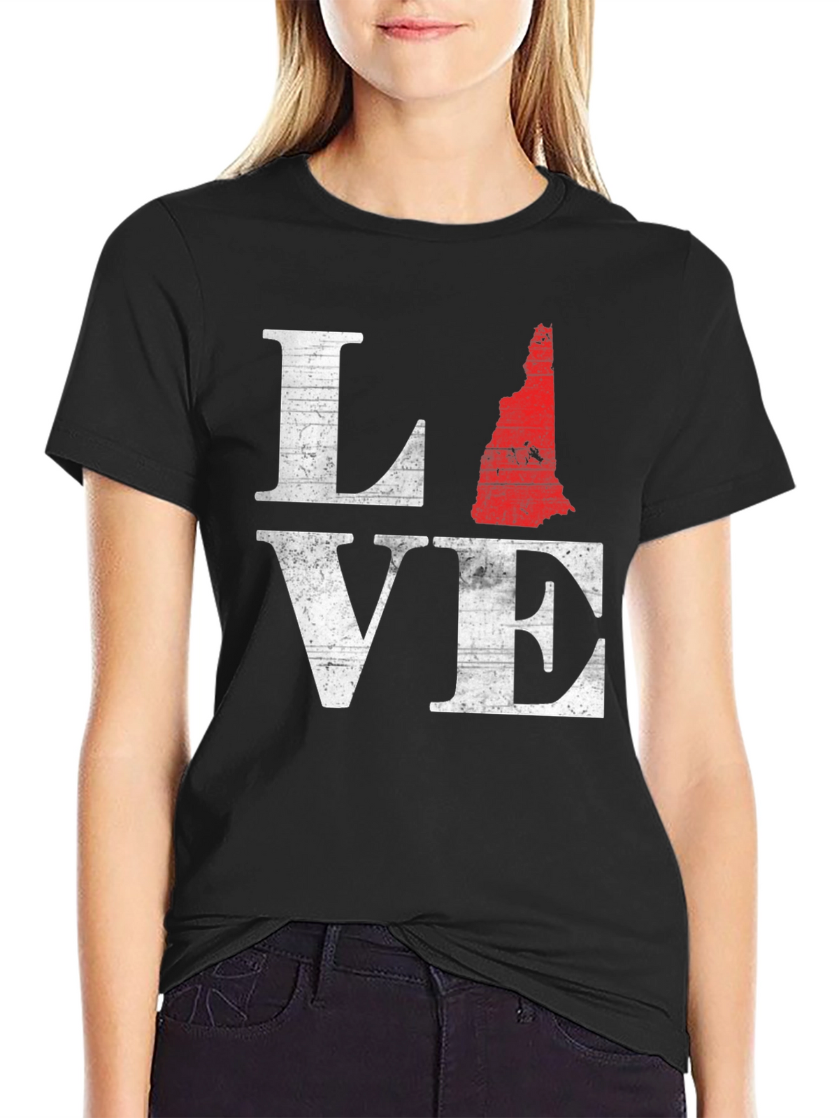 Love New Hampshire State Pride T-Shirt