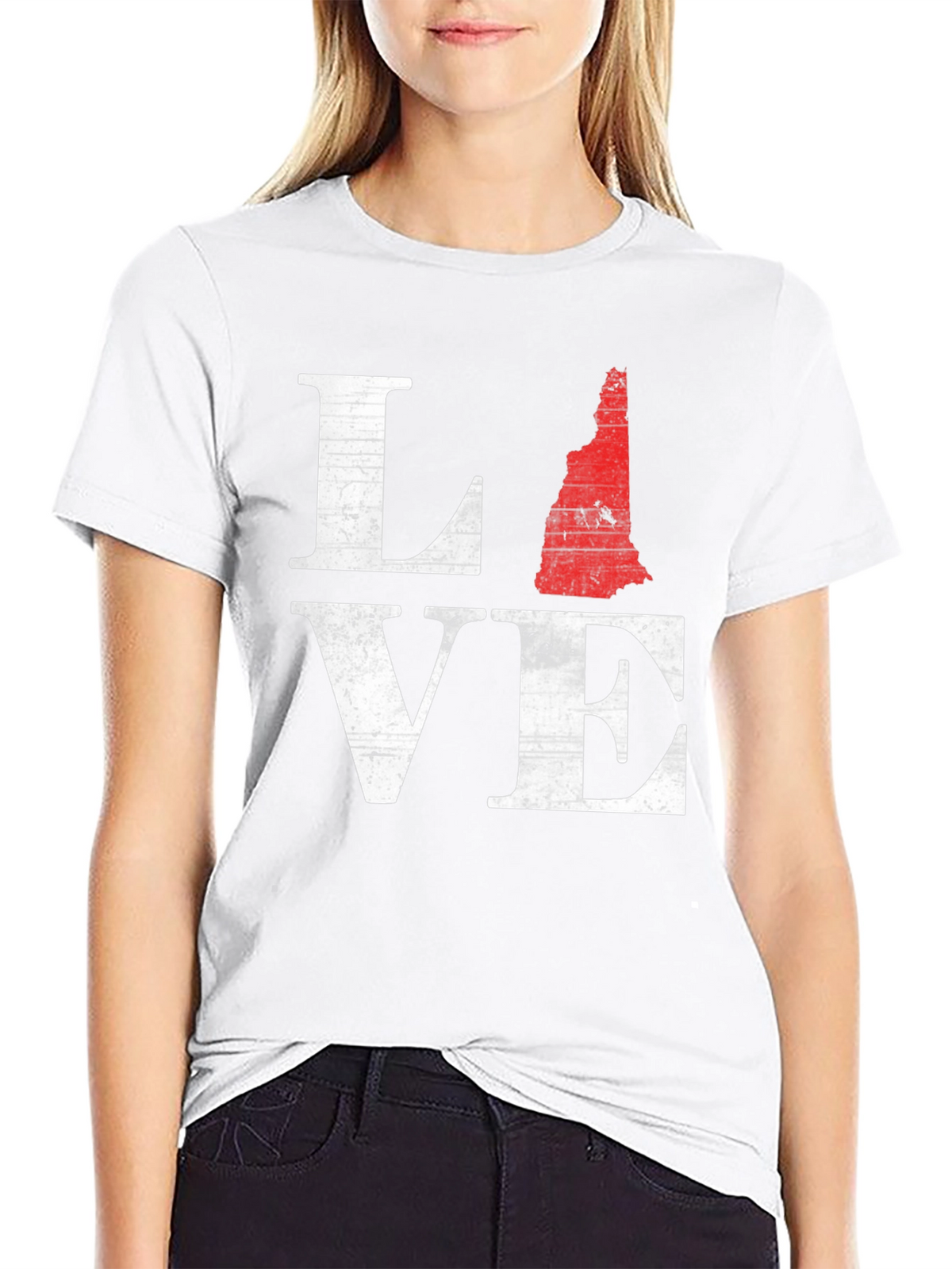 Love New Hampshire State Pride T-Shirt