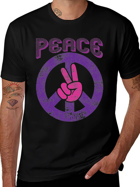 Vintage Peace Sign T-Shirt