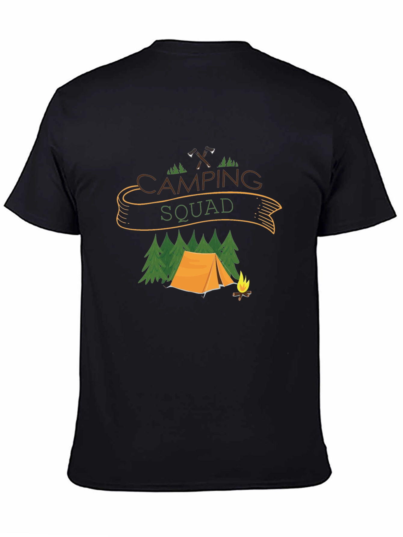 Camping Squad Graphic Tee - Adventure Awaits!