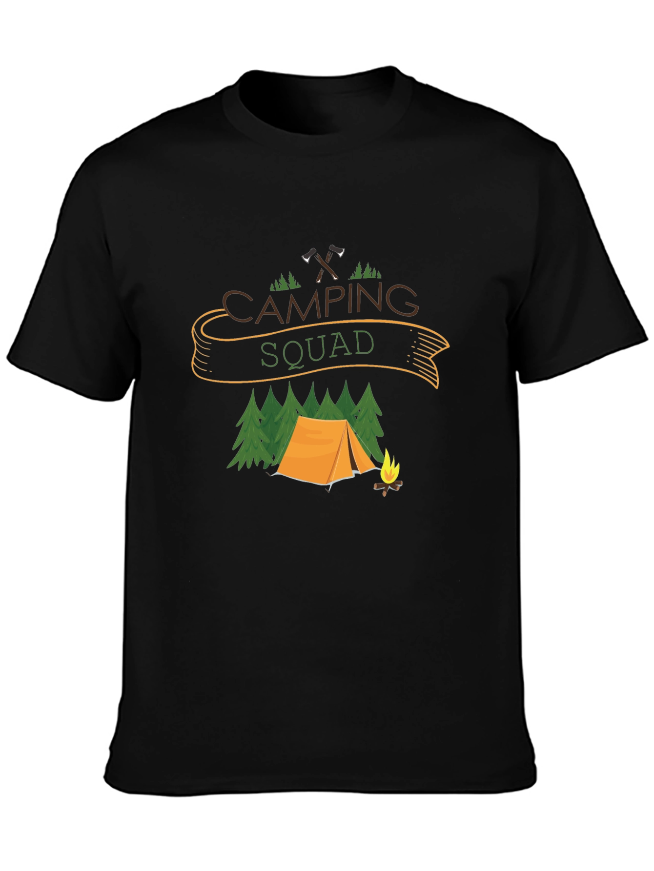 Camping Squad Graphic Tee - Adventure Awaits!
