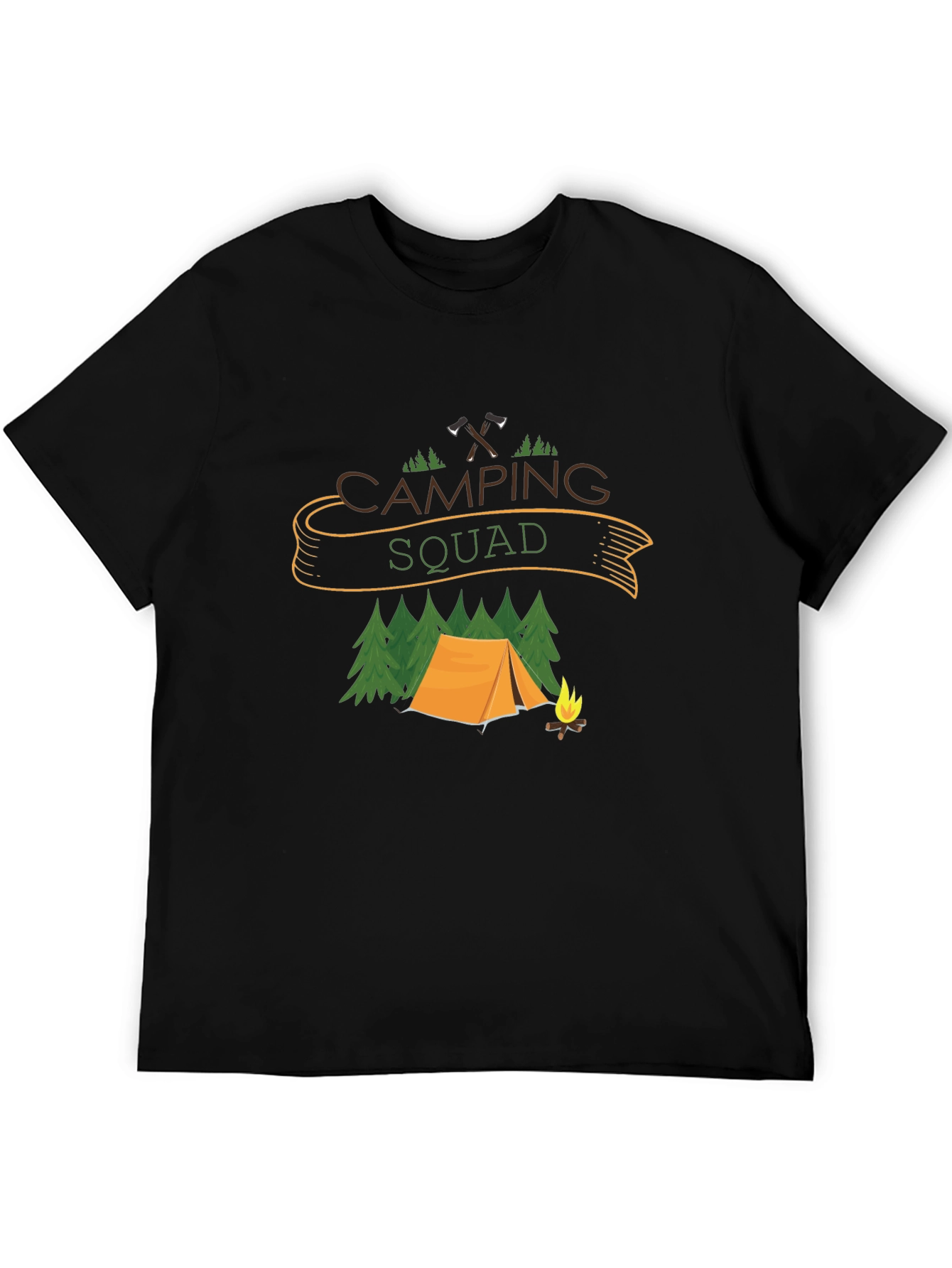 Camping Squad Graphic Tee - Adventure Awaits!
