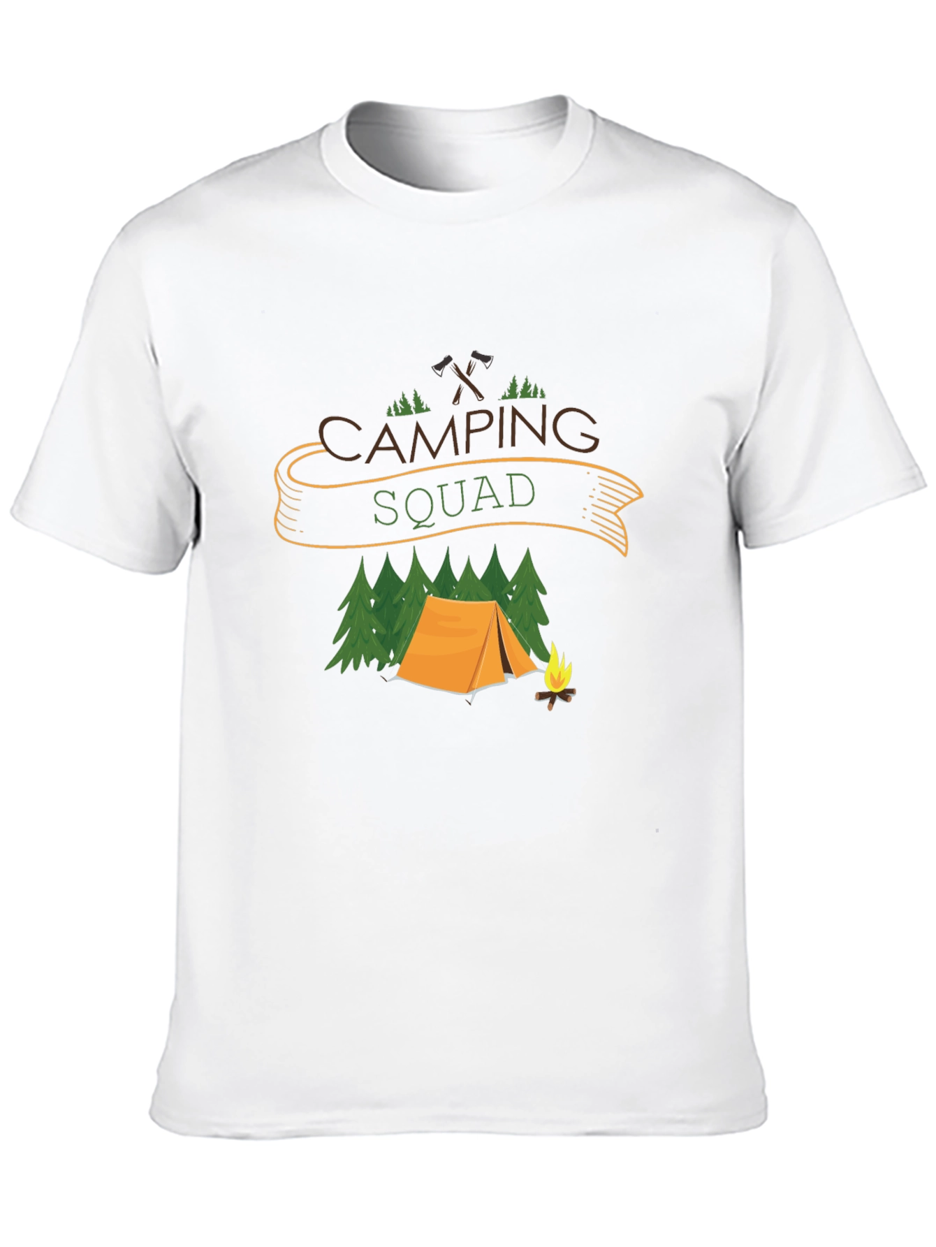 Camping Squad Graphic Tee - Adventure Awaits!
