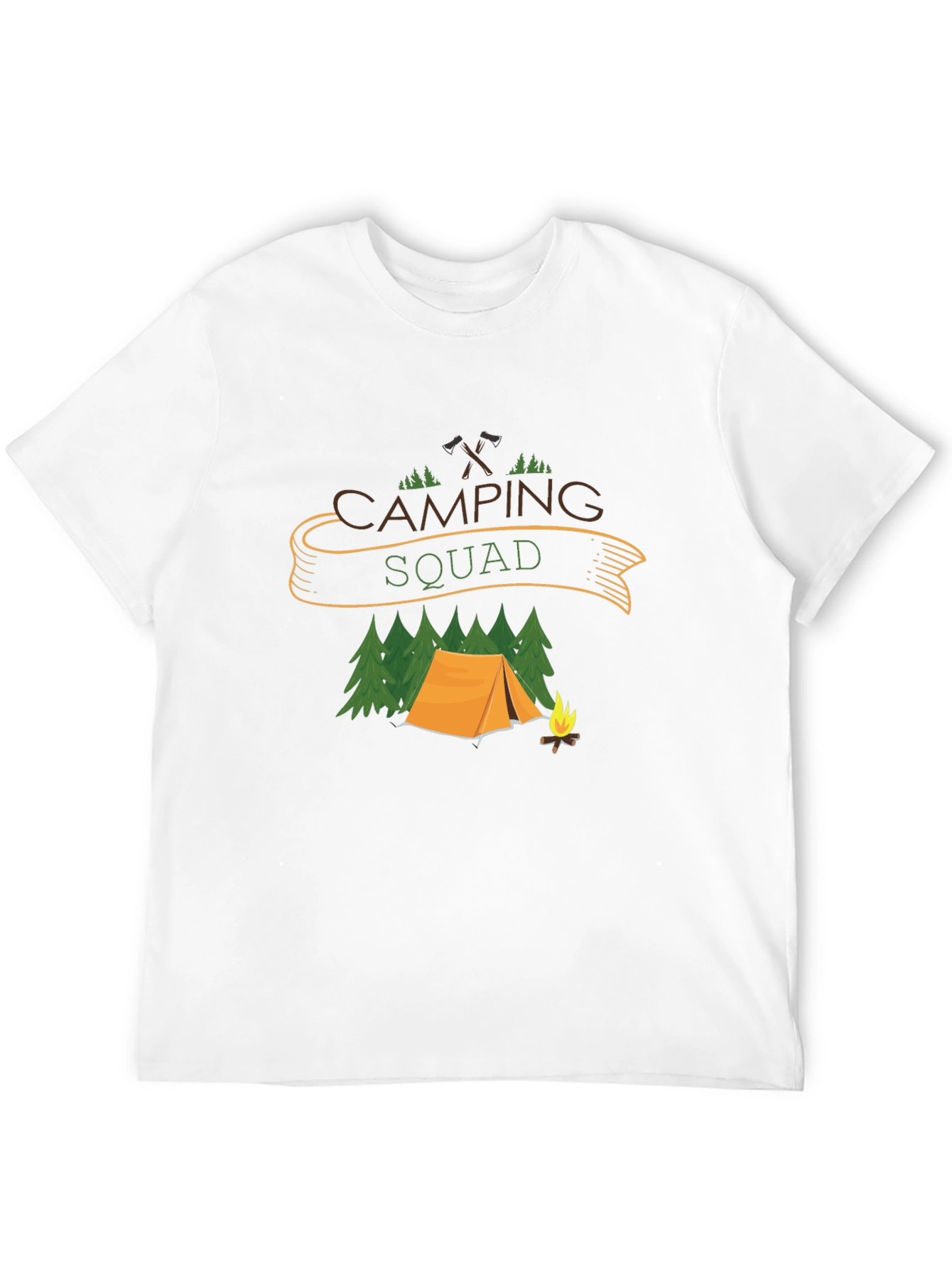 Camping Squad Graphic Tee - Adventure Awaits!