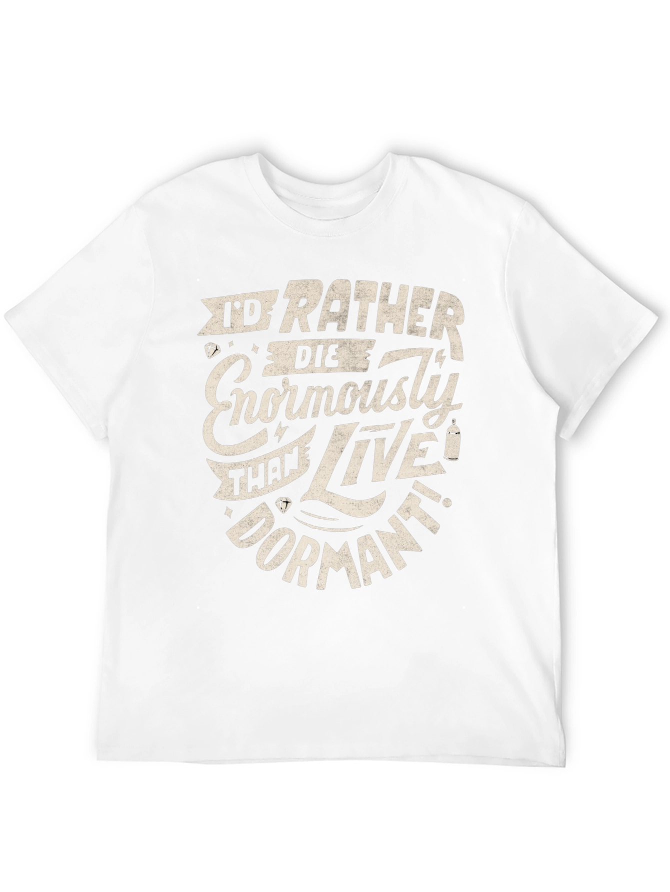 Die Enormously T-Shirt - Bold Graphic Tee