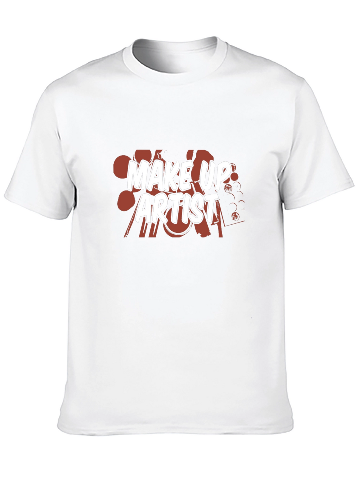 Make Up Artist Graphic T-Shirt - Black