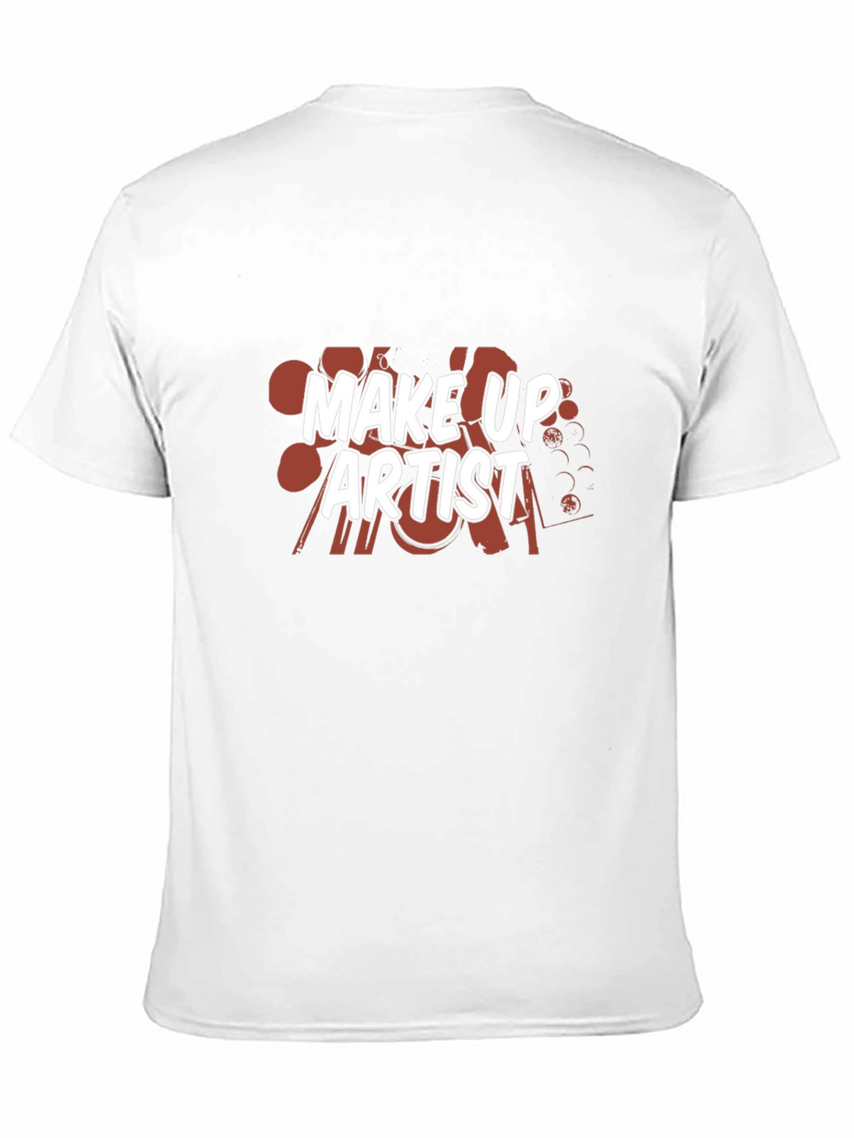 Make Up Artist Graphic T-Shirt - Black