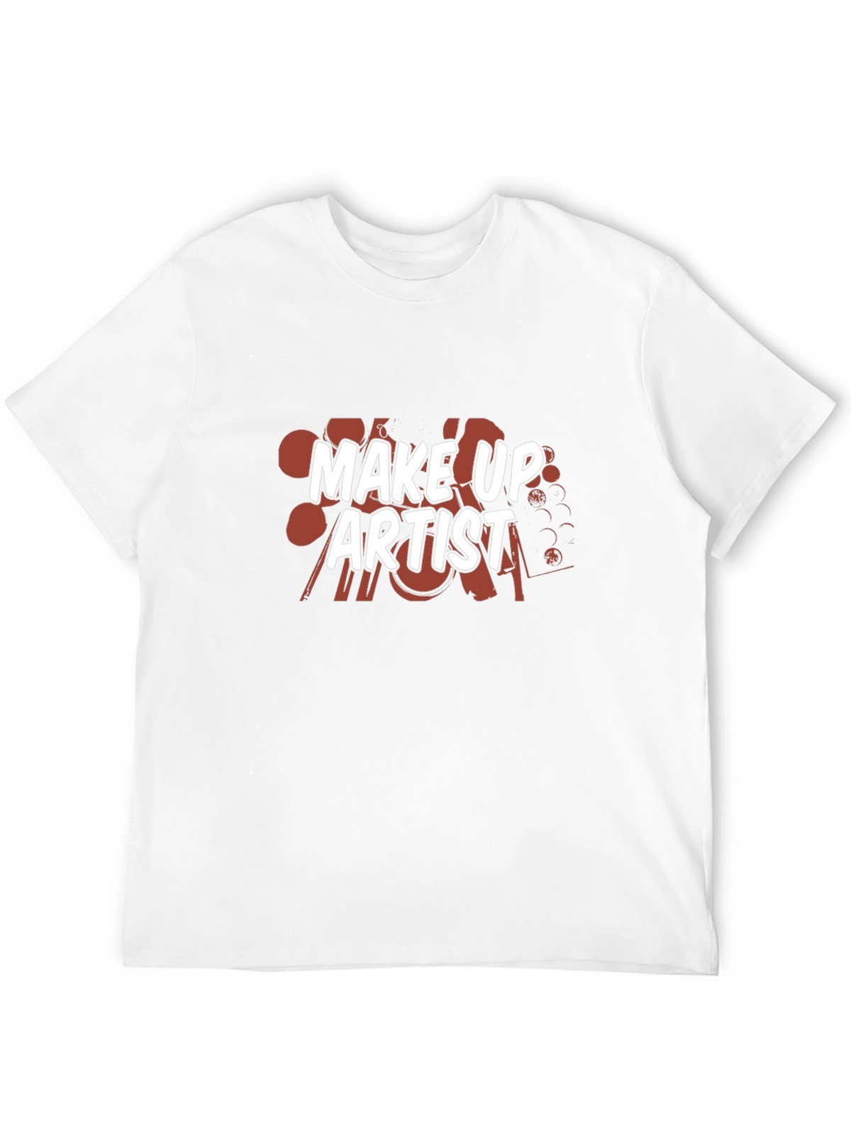 Make Up Artist Graphic T-Shirt - Black
