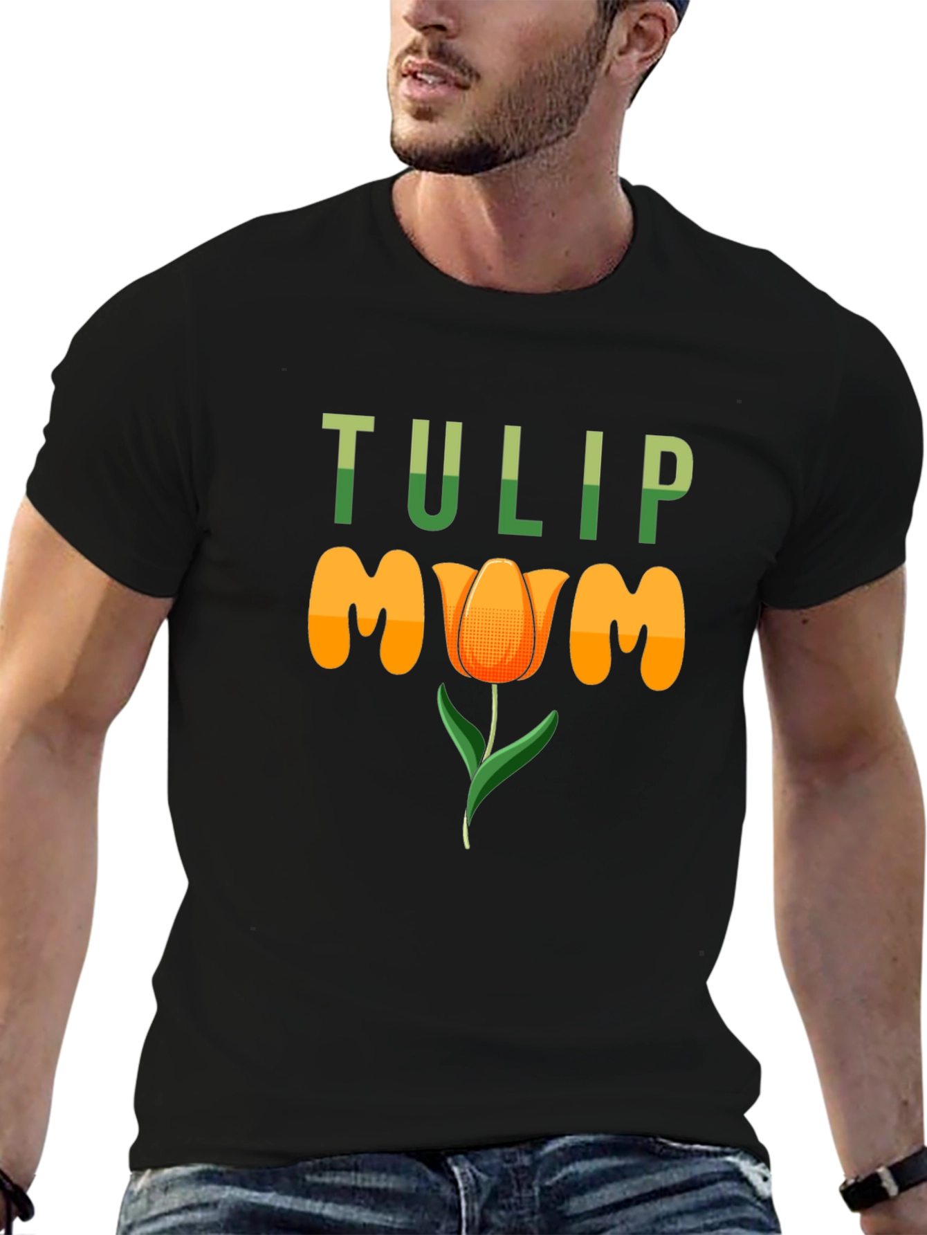 Tulip Mum T-Shirt - Floral Mothers Day Gift