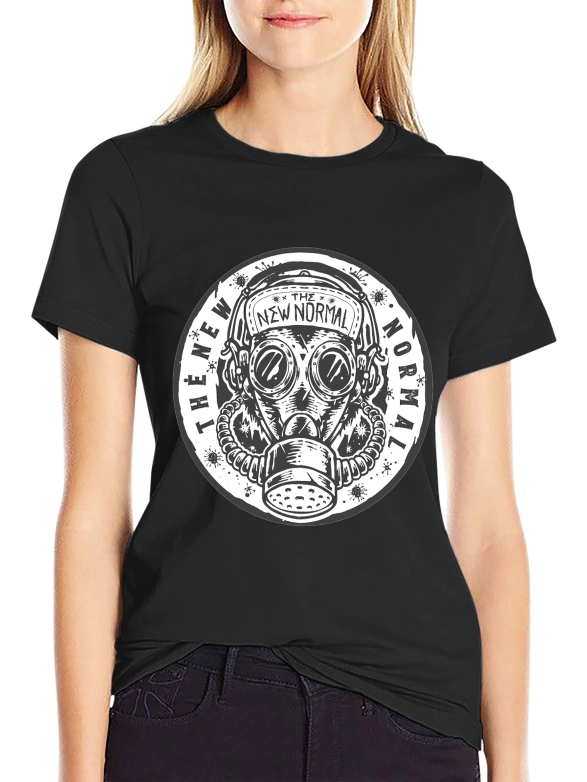 The New Normal Graphic Tee - Black T-Shirt
