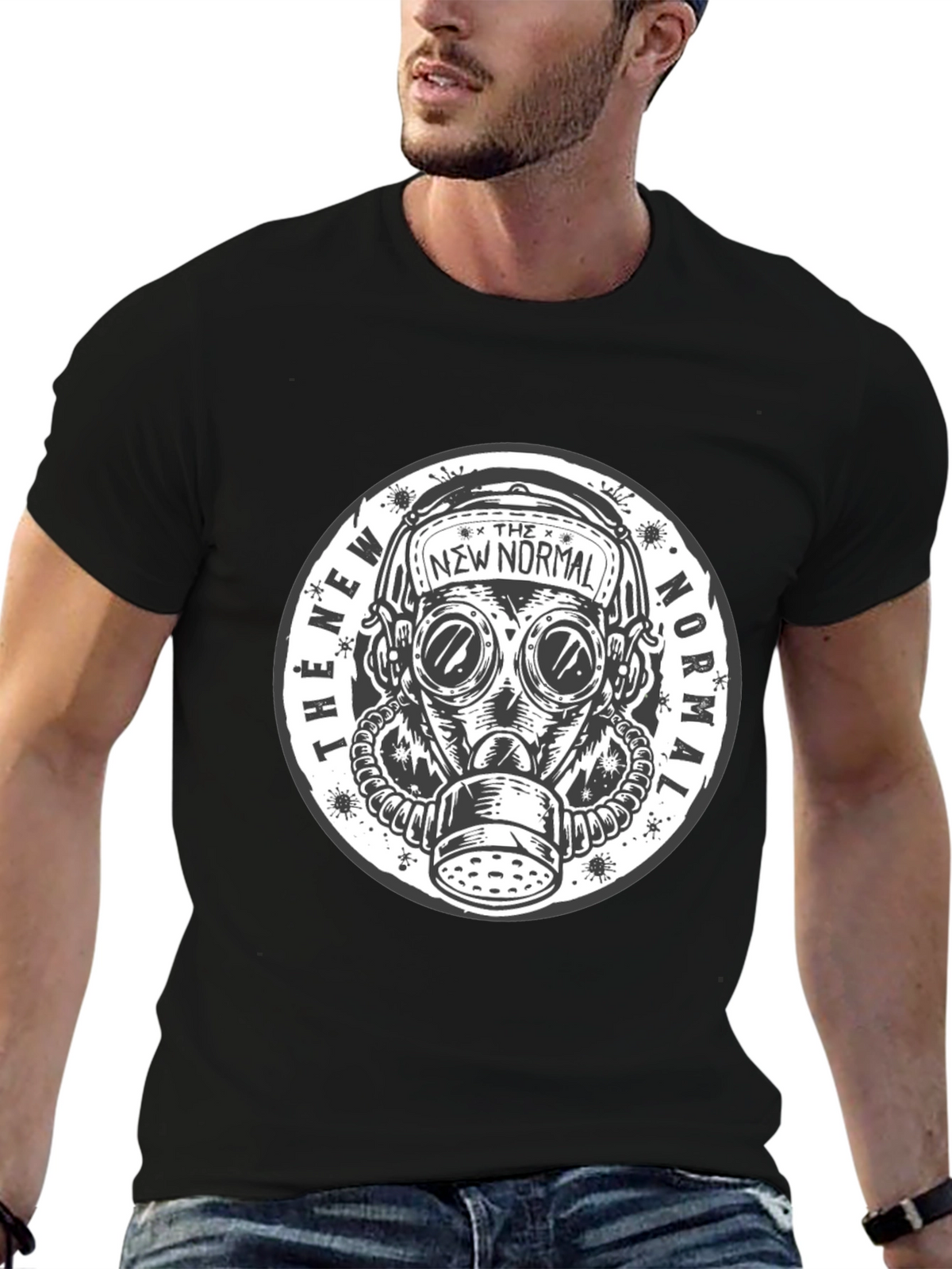 The New Normal Graphic Tee - Black T-Shirt