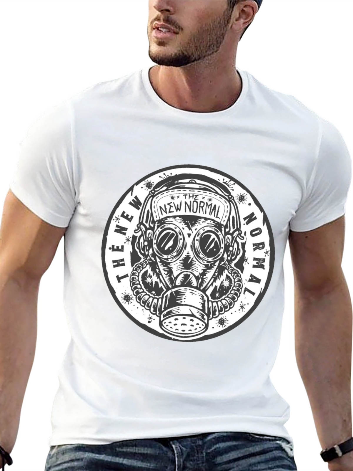 The New Normal Graphic Tee - Black T-Shirt