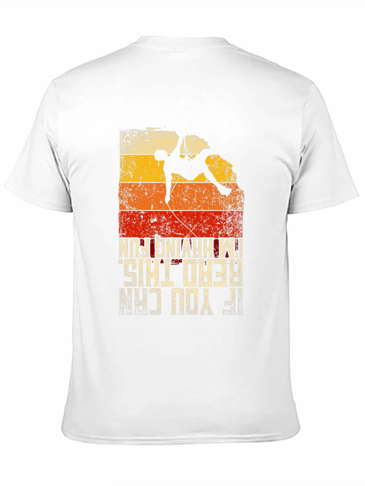 Rock Climbing T-Shirt - Fun Design