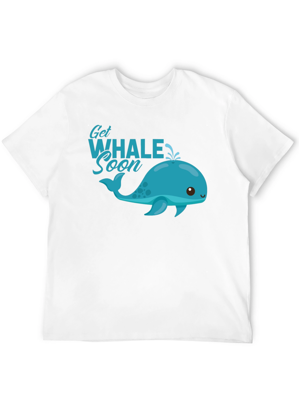 Get Whale Soon Black T-Shirt