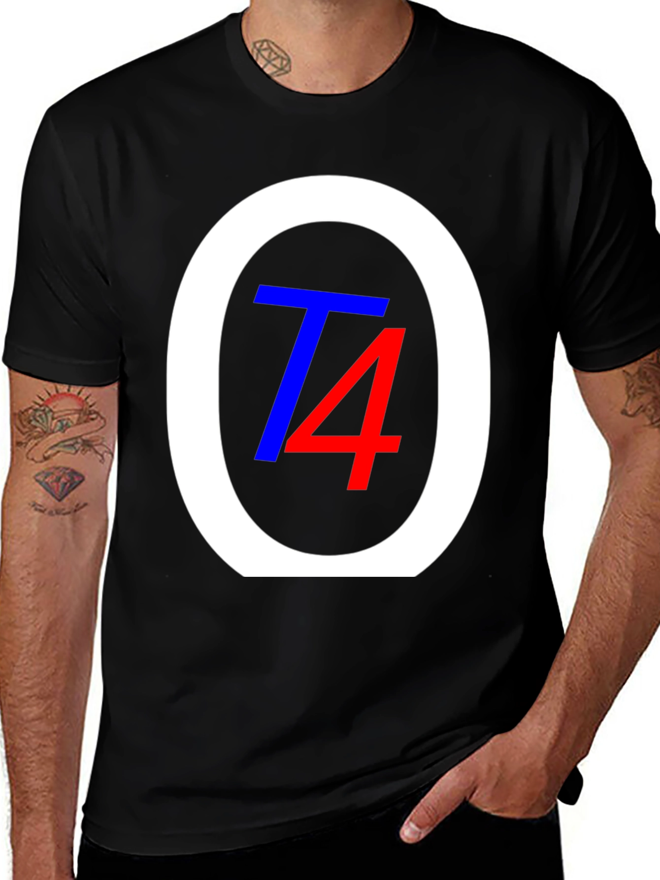 Black T4 T-Shirt