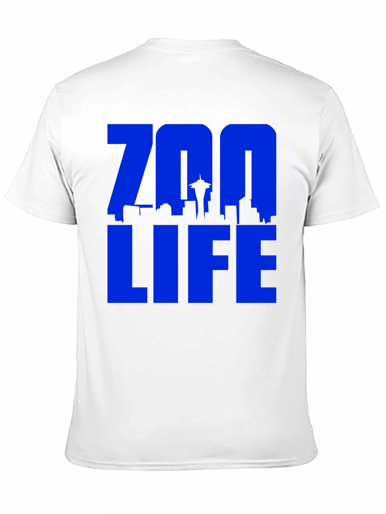 Zoo Life Seattle Skyline Graphic T-Shirt