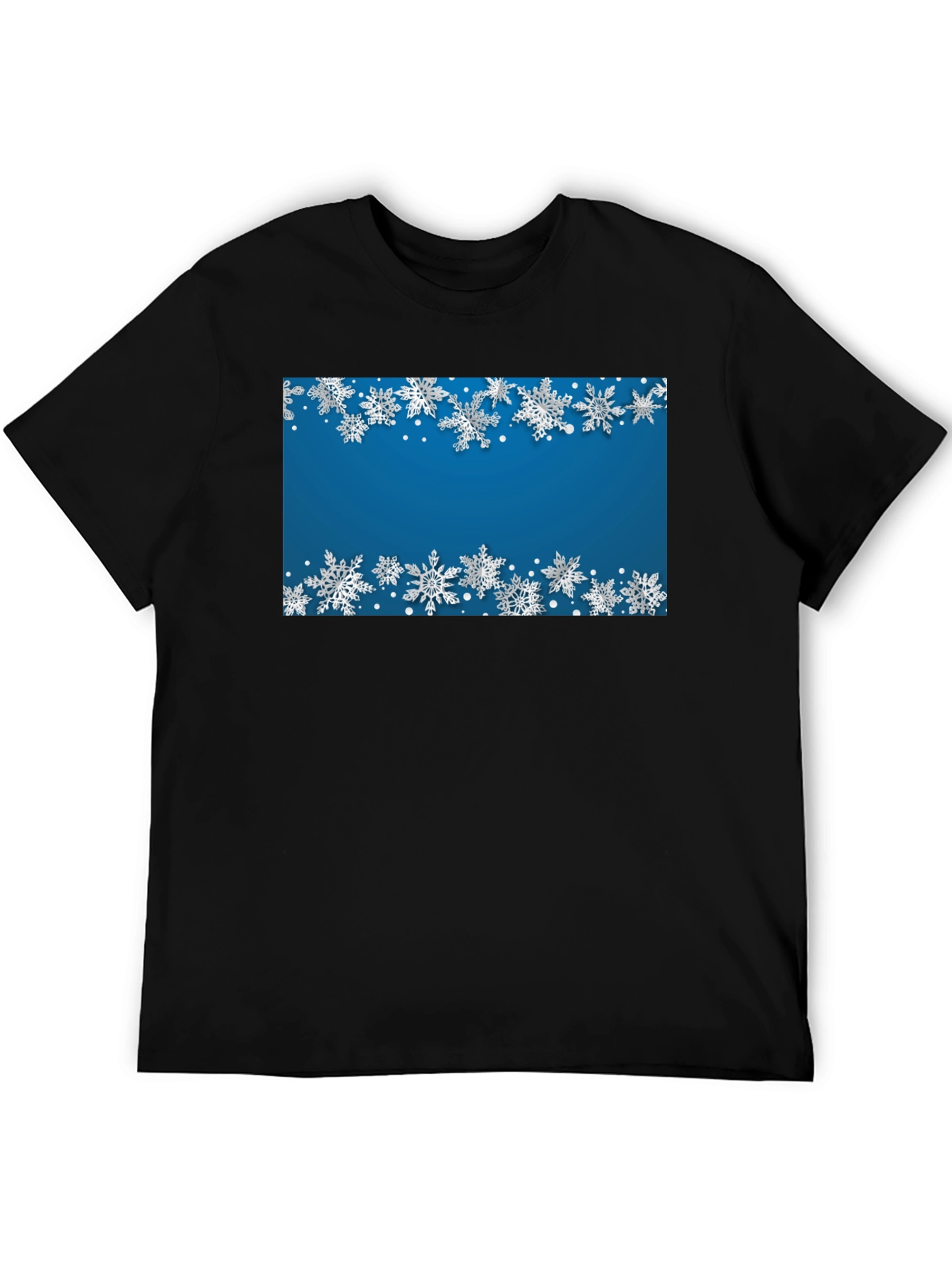 Winter Snowflake Graphic Tee - Holiday Style