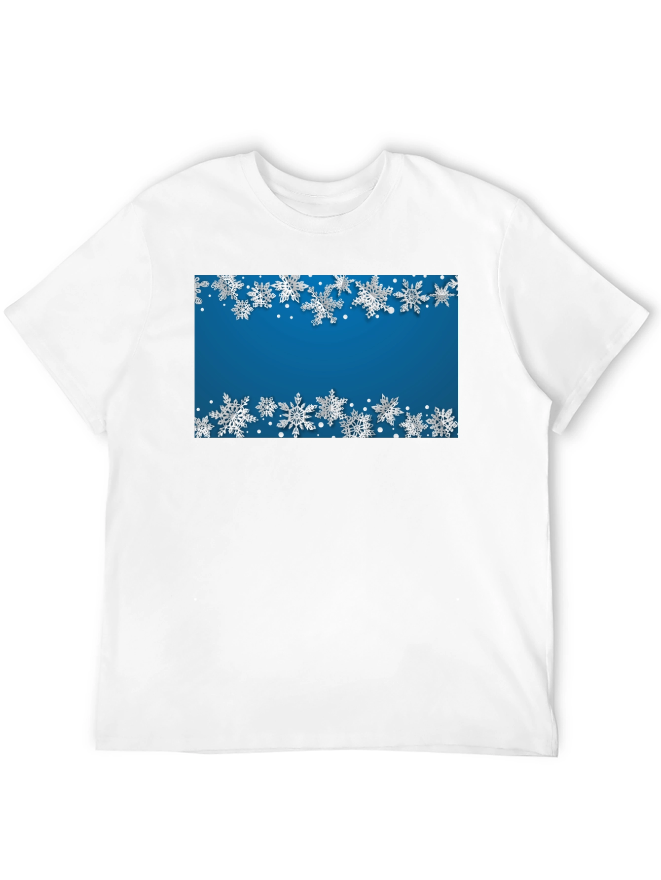 Winter Snowflake Graphic Tee - Holiday Style
