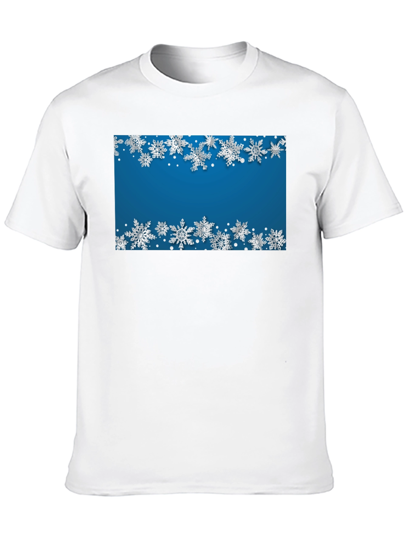 Winter Snowflake Graphic Tee - Holiday Style