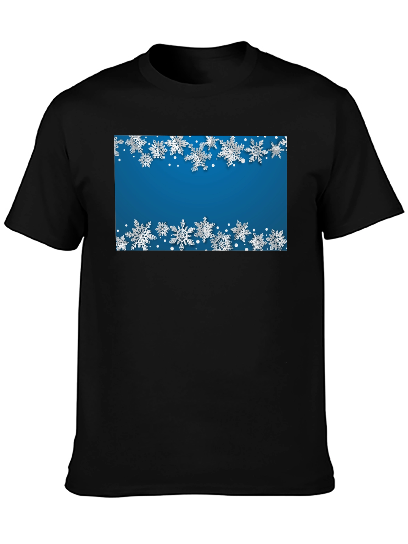 Winter Snowflake Graphic Tee - Holiday Style
