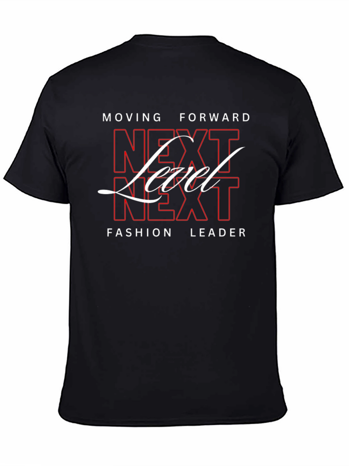 Next Level Fashion Leader Graphic Tee - Black