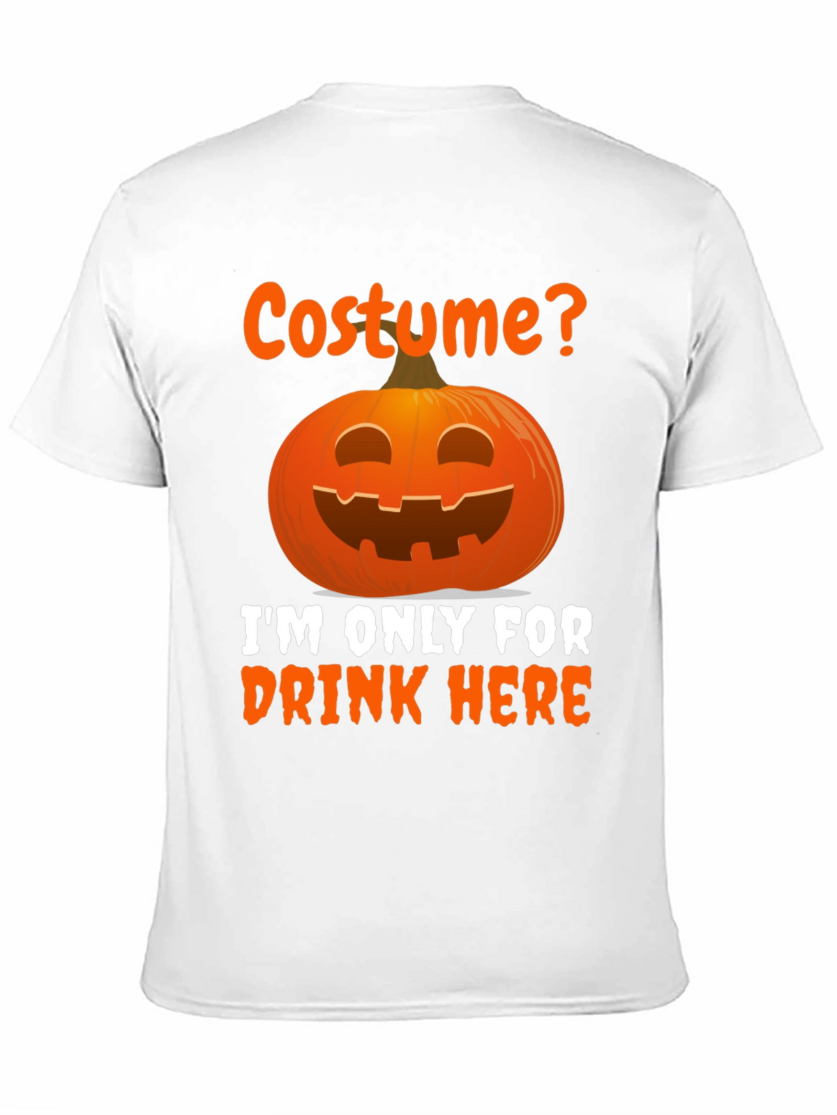 Halloween Costume Drink Here T-Shirt