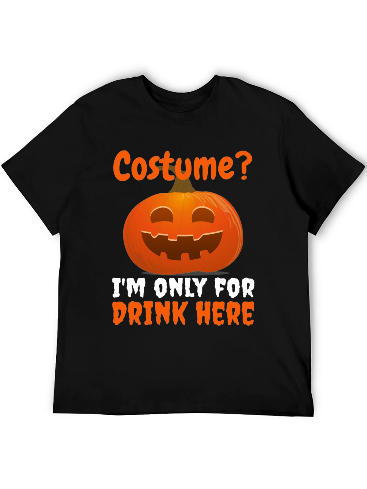 Halloween Costume Drink Here T-Shirt