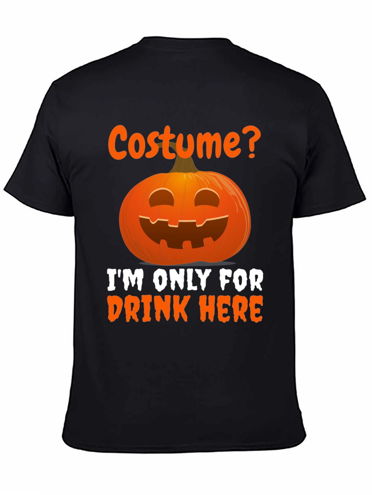 Halloween Costume Drink Here T-Shirt