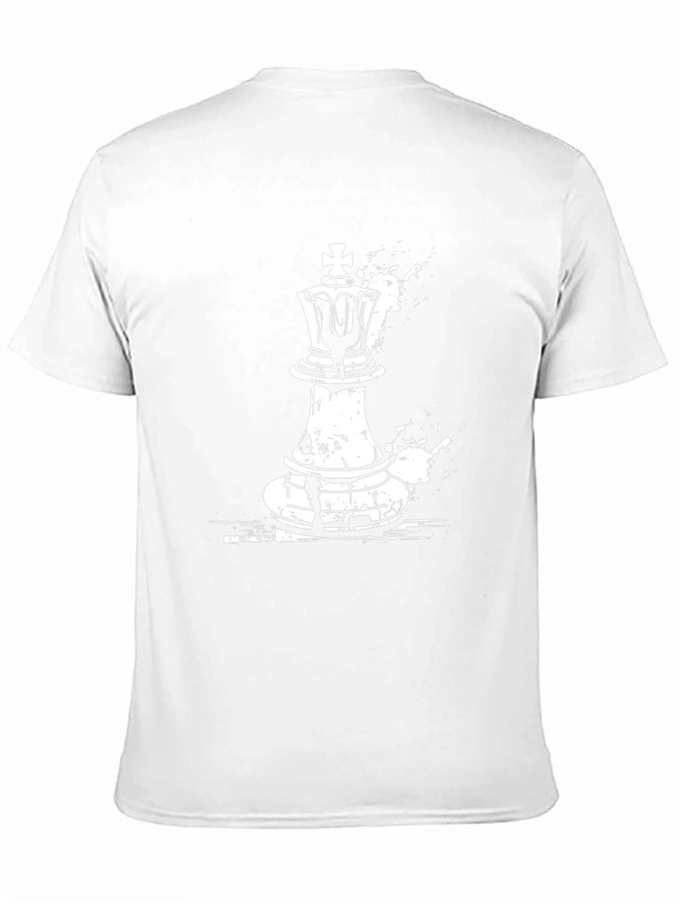Chess King Graphic Tee - Stylish Black T-Shirt