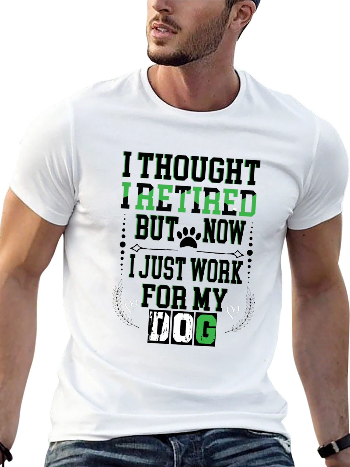 I Thought Id Retire Dog Lover T-Shirt