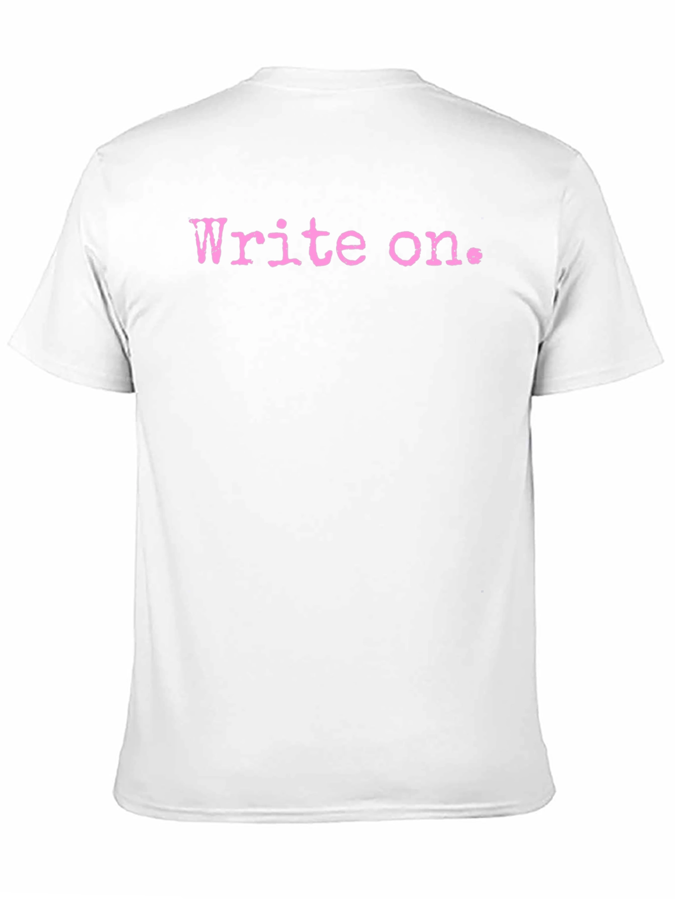 Write On. Graphic Tee - Black