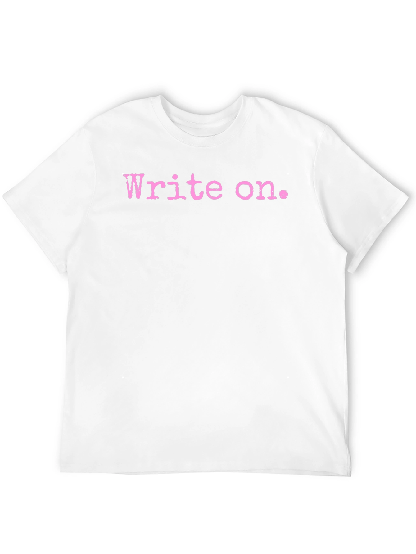 Write On. Graphic Tee - Black
