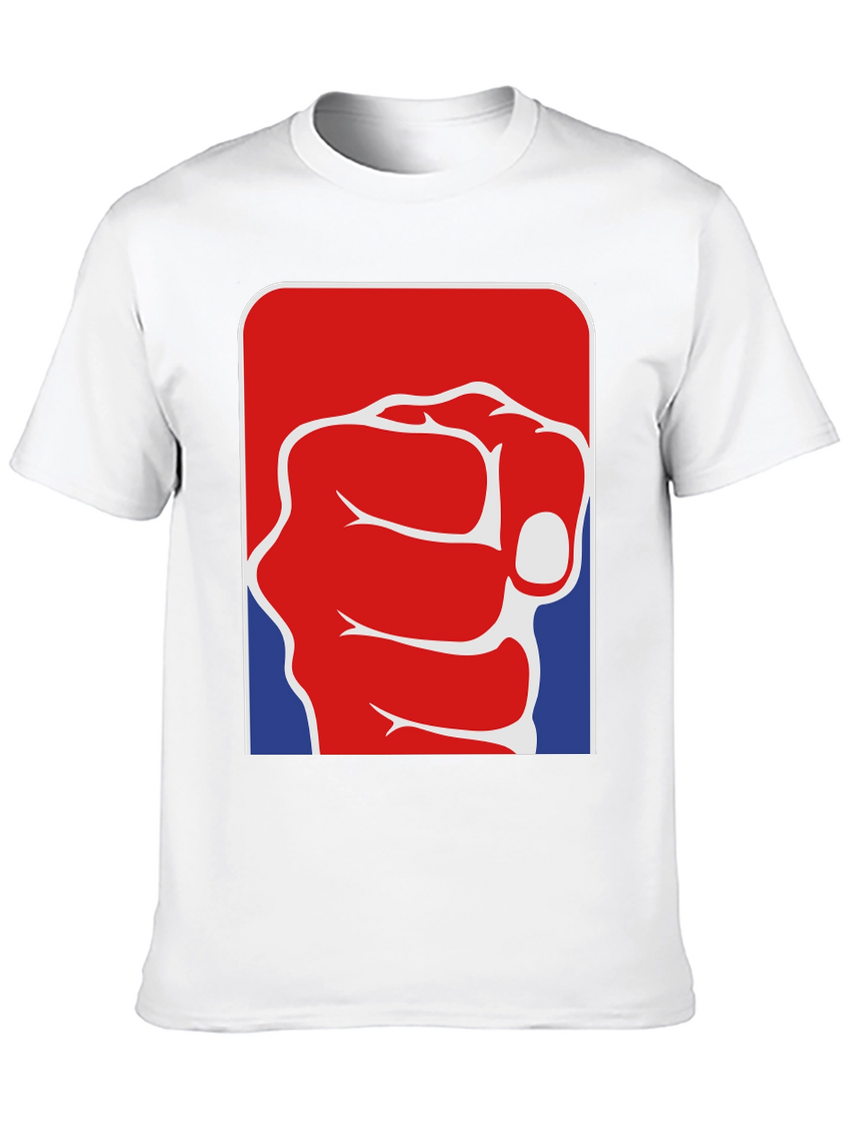Patriotic Punch Graphic Tee - Bold Fist Design
