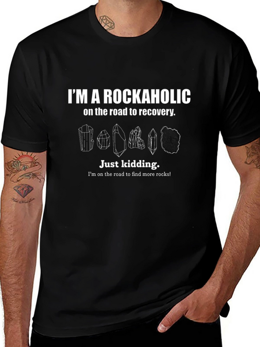 Rockaholic T-Shirt - Road to Recovery Graphic Tee