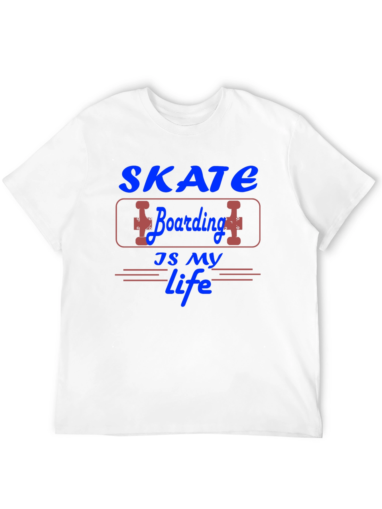 Skate Boarding is My Life Graphic T-Shirt