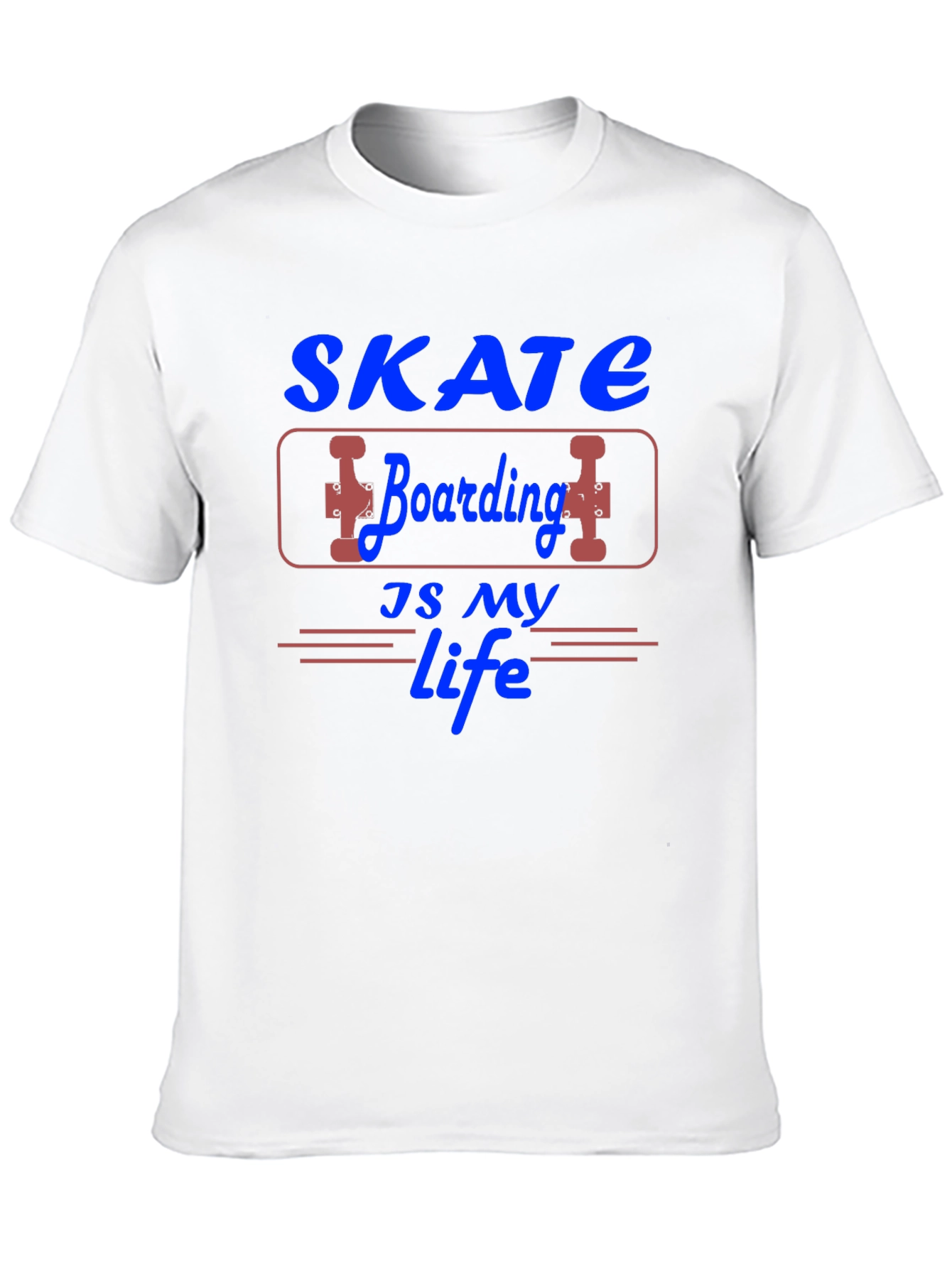 Skate Boarding is My Life Graphic T-Shirt