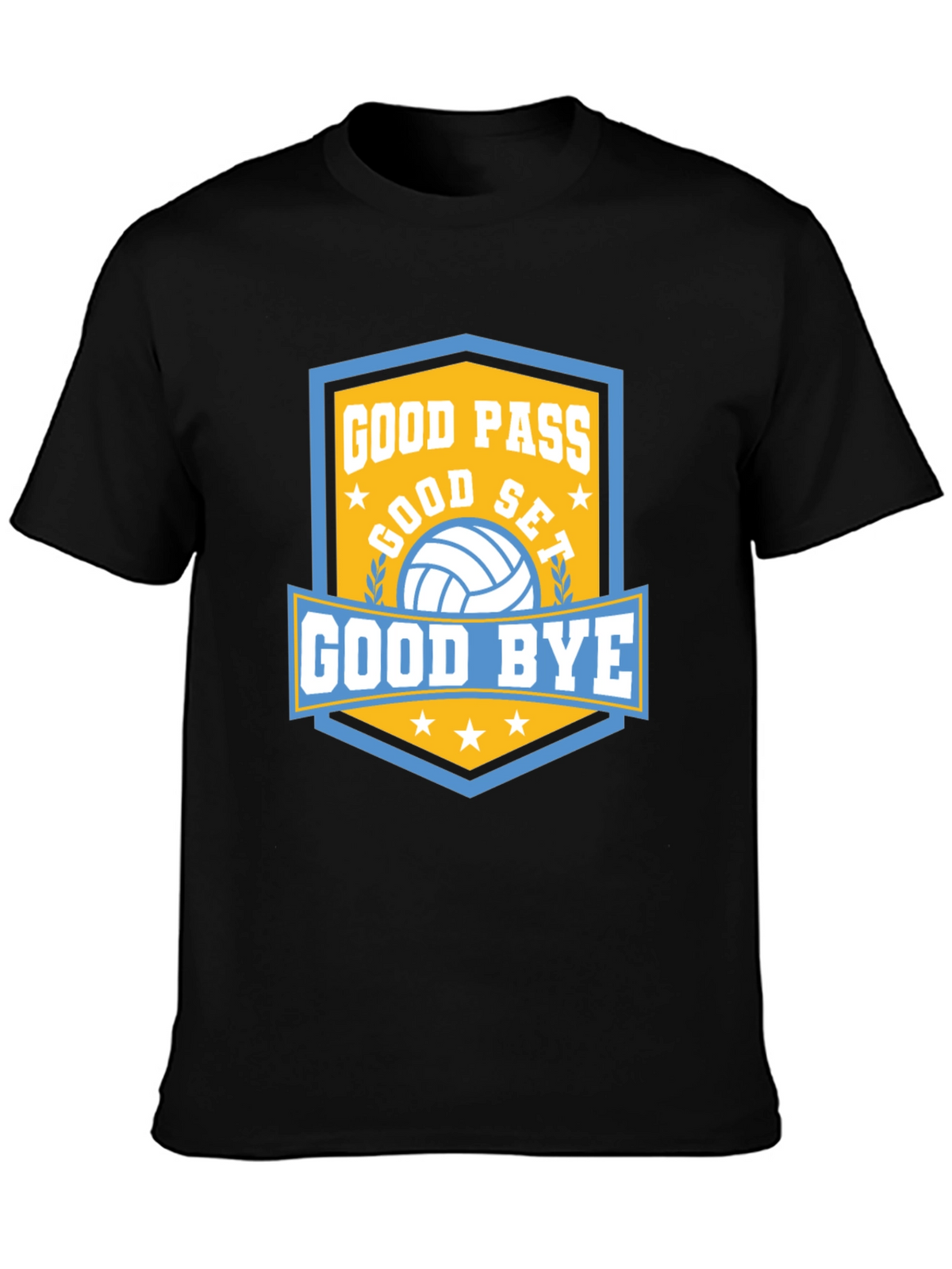 Good Pass Volleyball Graphic T-Shirt