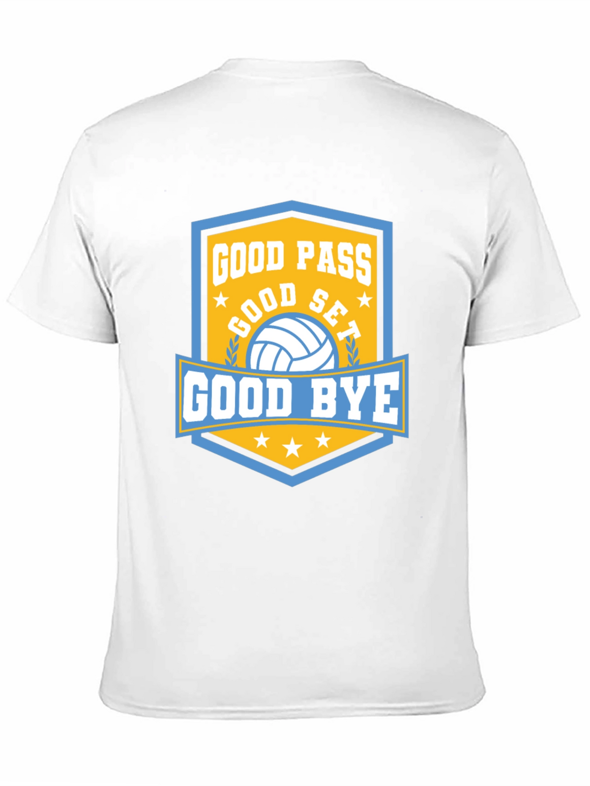 Good Pass Volleyball Graphic T-Shirt