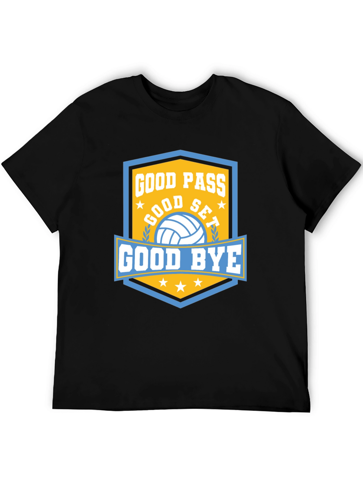 Good Pass Volleyball Graphic T-Shirt