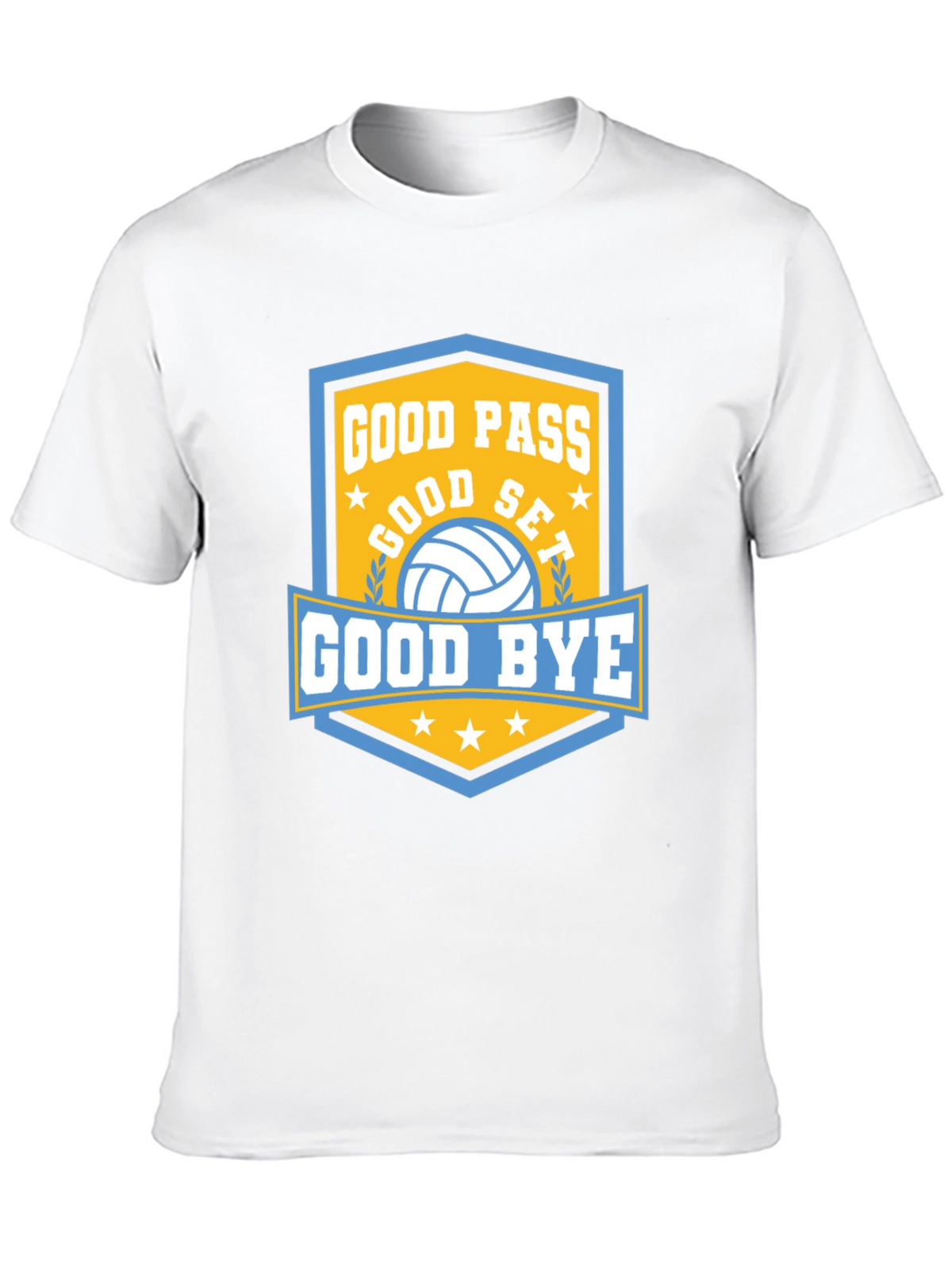 Good Pass Volleyball Graphic T-Shirt