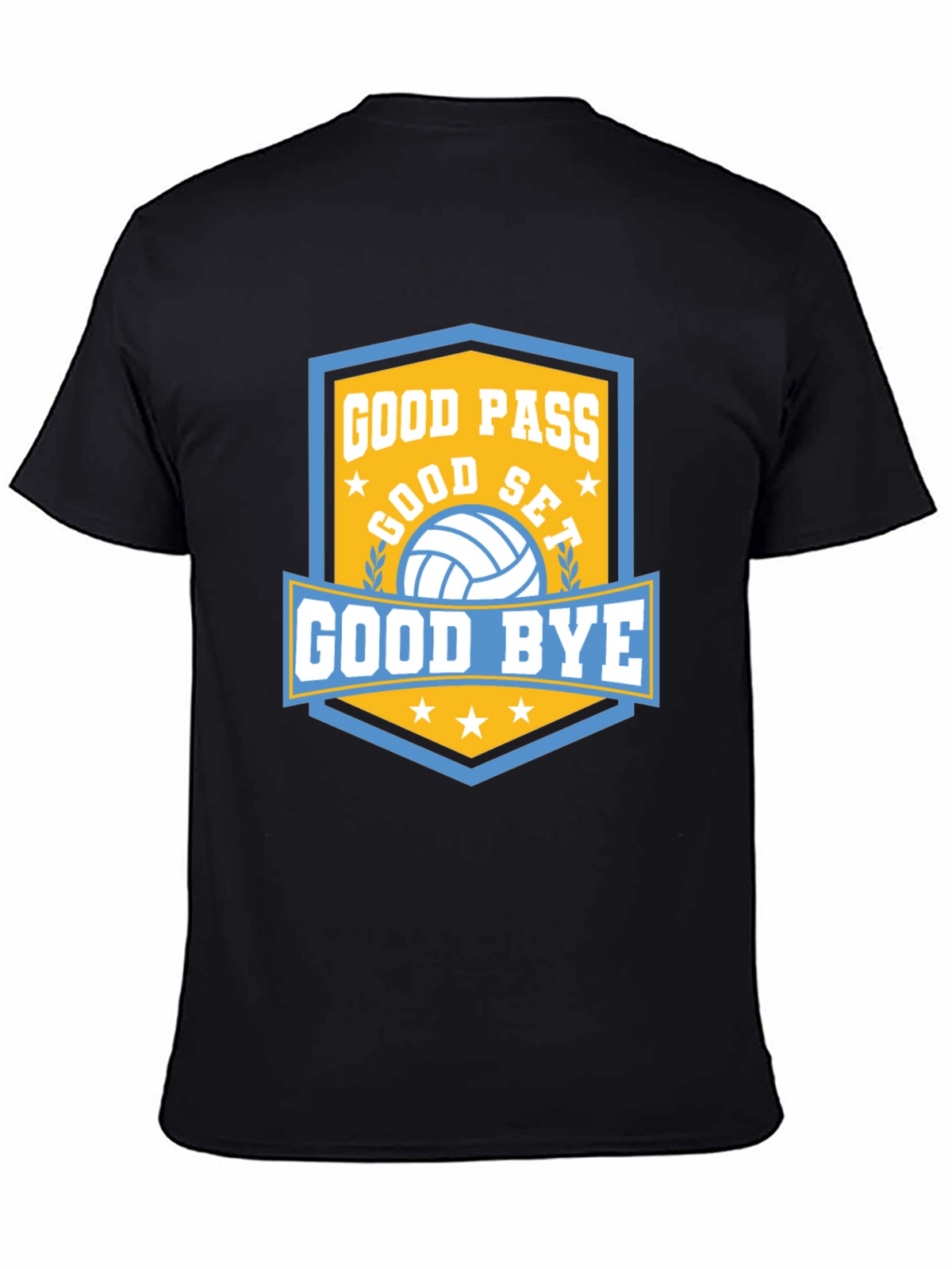 Good Pass Volleyball Graphic T-Shirt