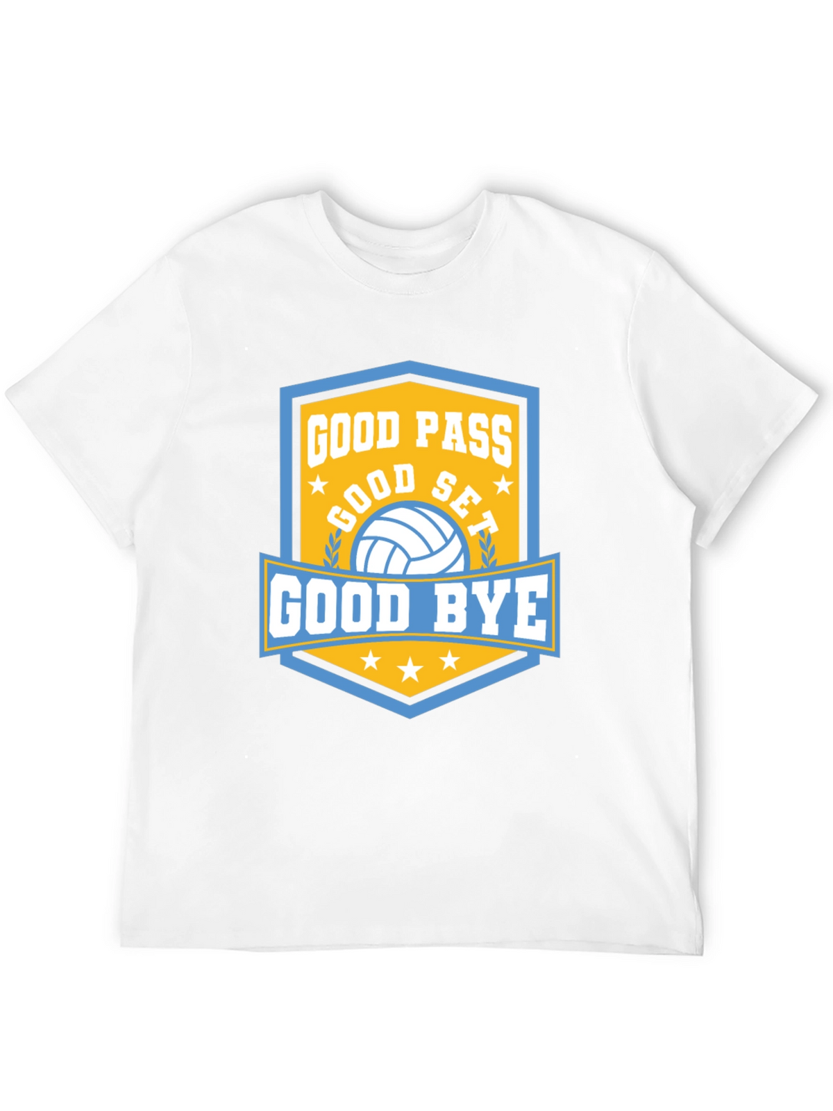 Good Pass Volleyball Graphic T-Shirt