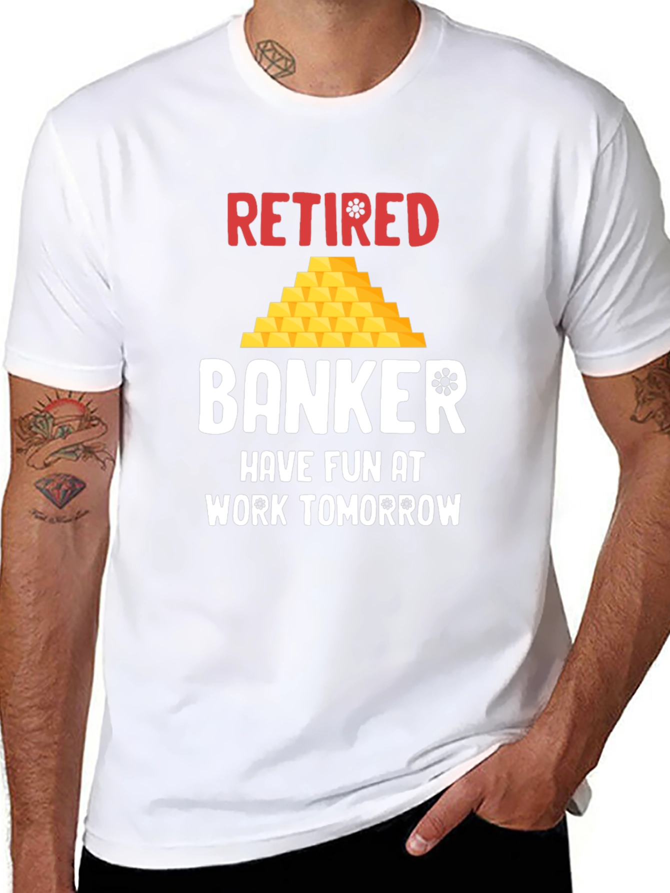 Retired Banker T-Shirt - Funny Retirement Gift