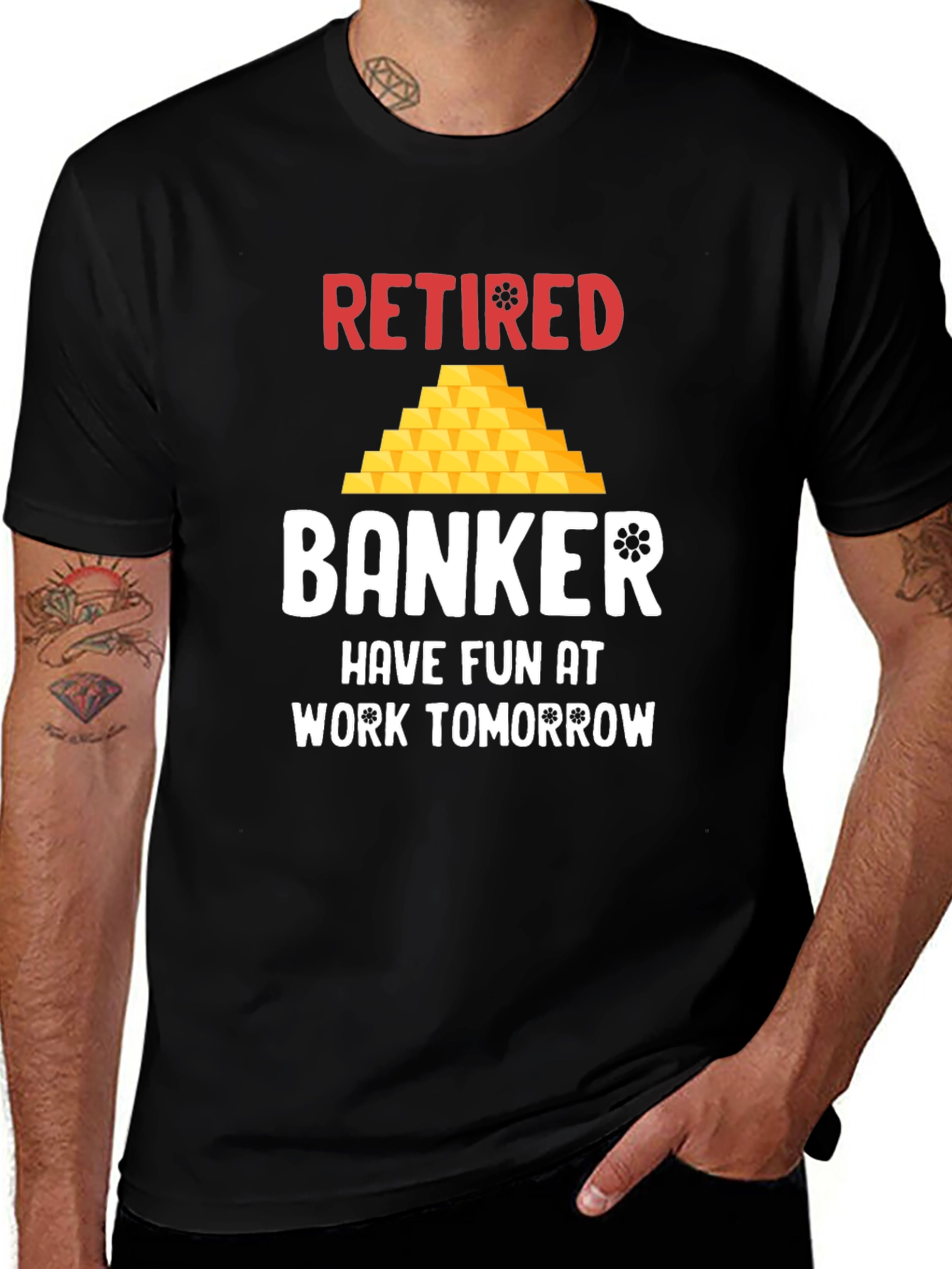 Retired Banker T-Shirt - Funny Retirement Gift