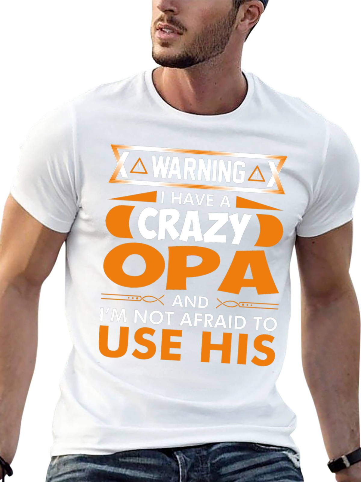 Crazy Opa T-Shirt - Funny Grandfather Gift
