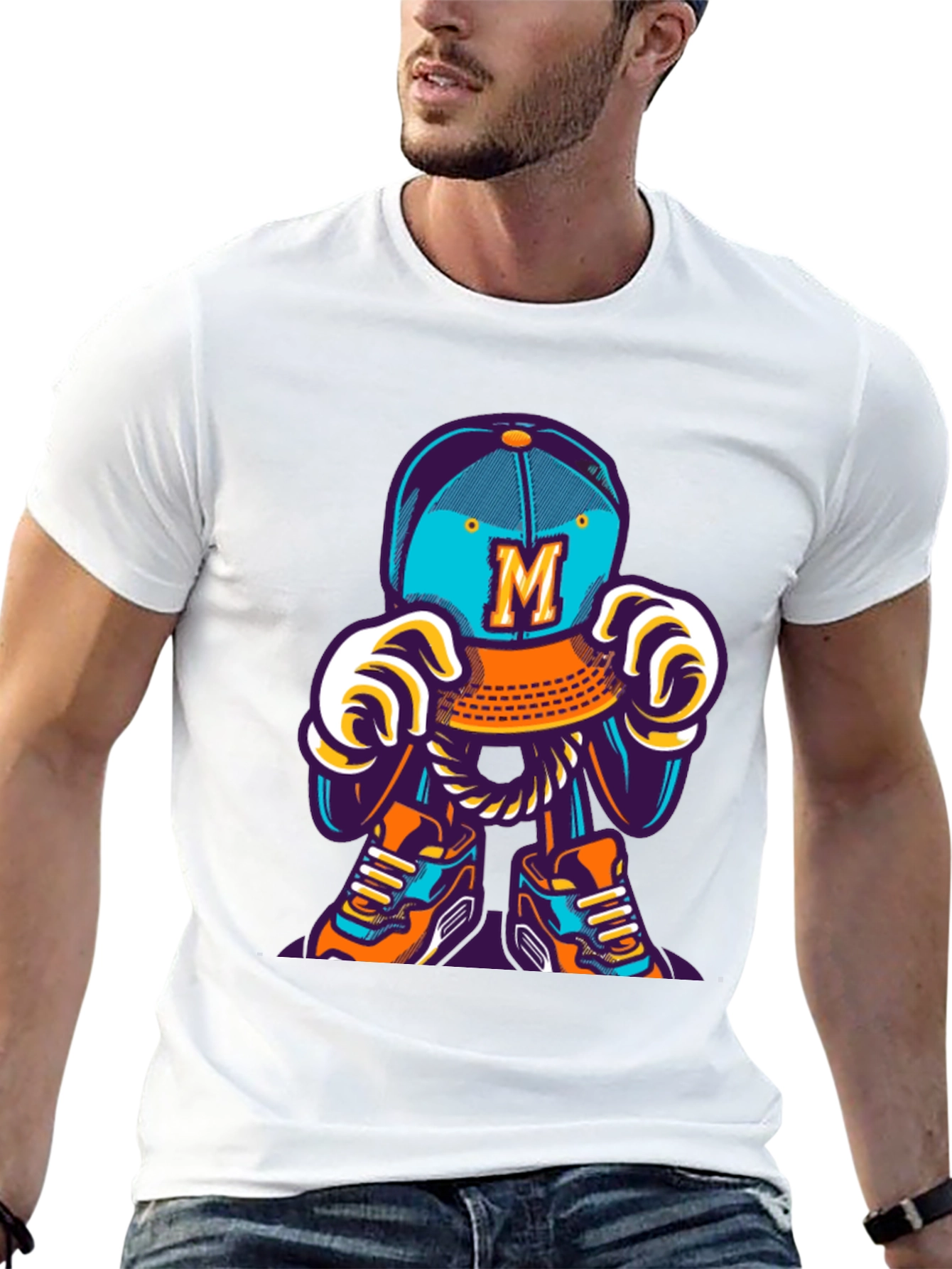 Cartoon Graphic Tee