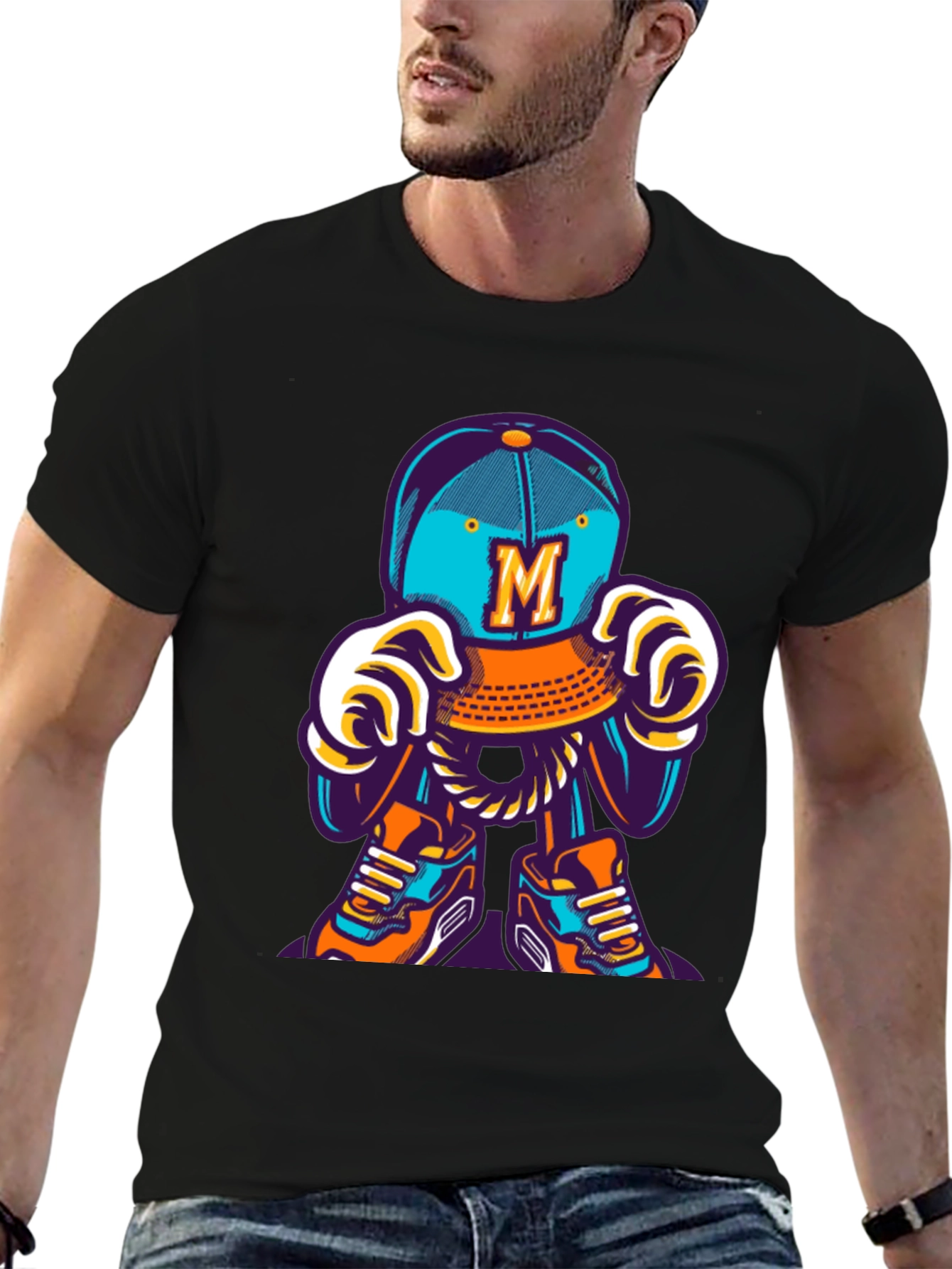 Cartoon Graphic Tee
