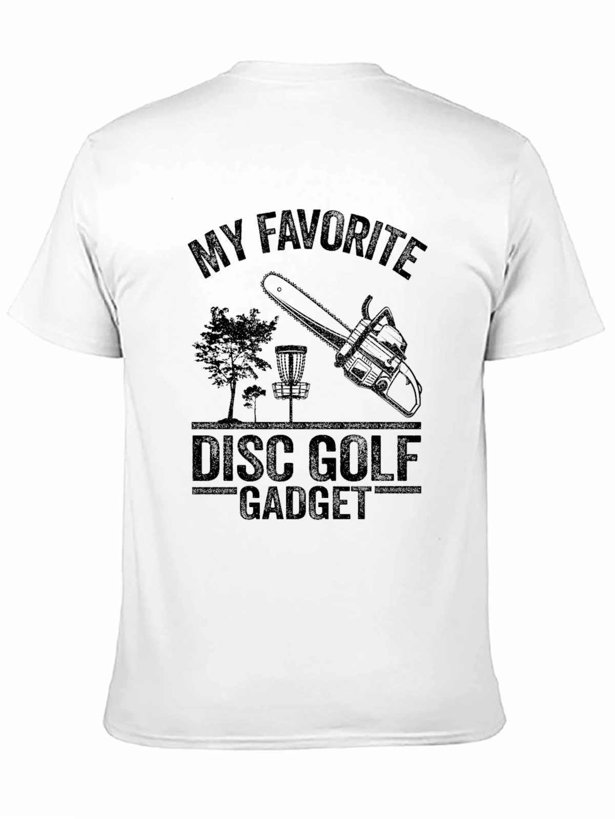My Favorite Disc Golf Gadget Black T-Shirt