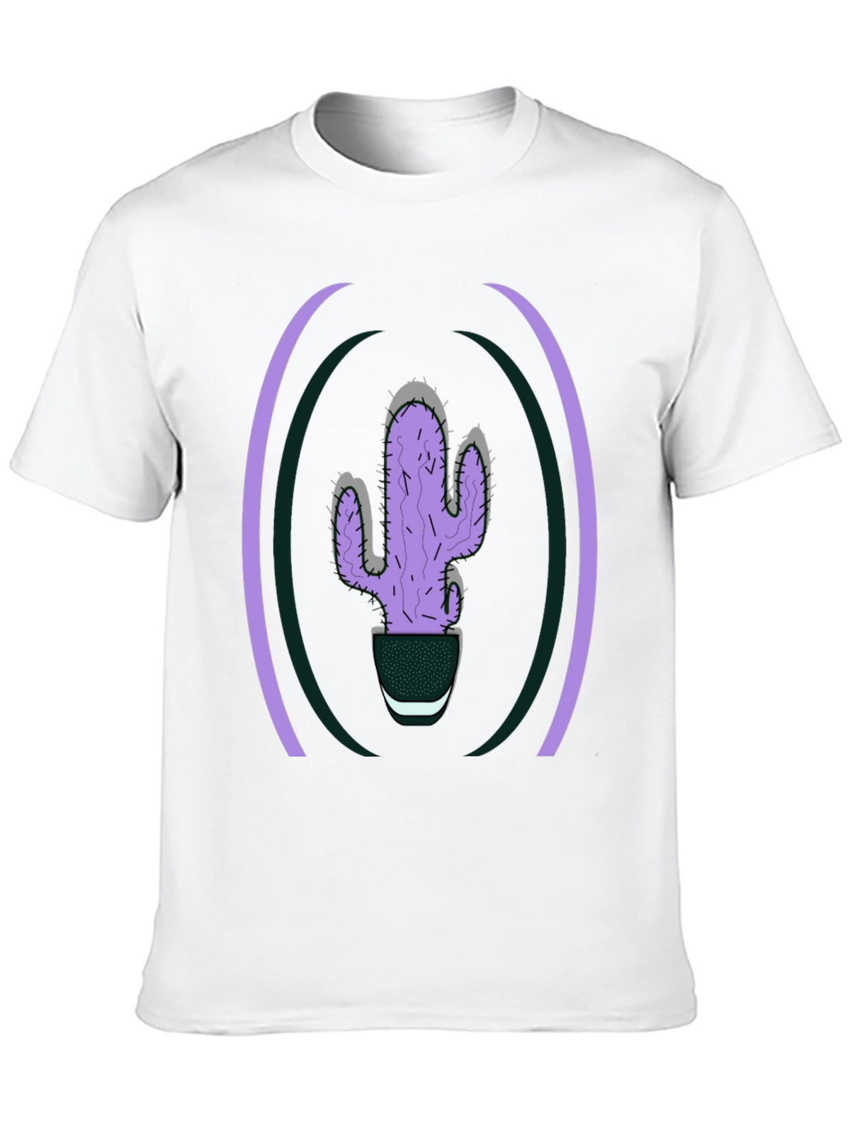 Cactus Graphic Tee - Stylish Plant Lover T-Shirt